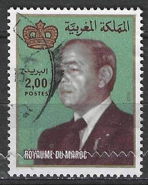 Marokko 1996 - Yvert 1191A - Koning Hassan II - 2 d. (ST), Verzenden, Marokko, Gestempeld
