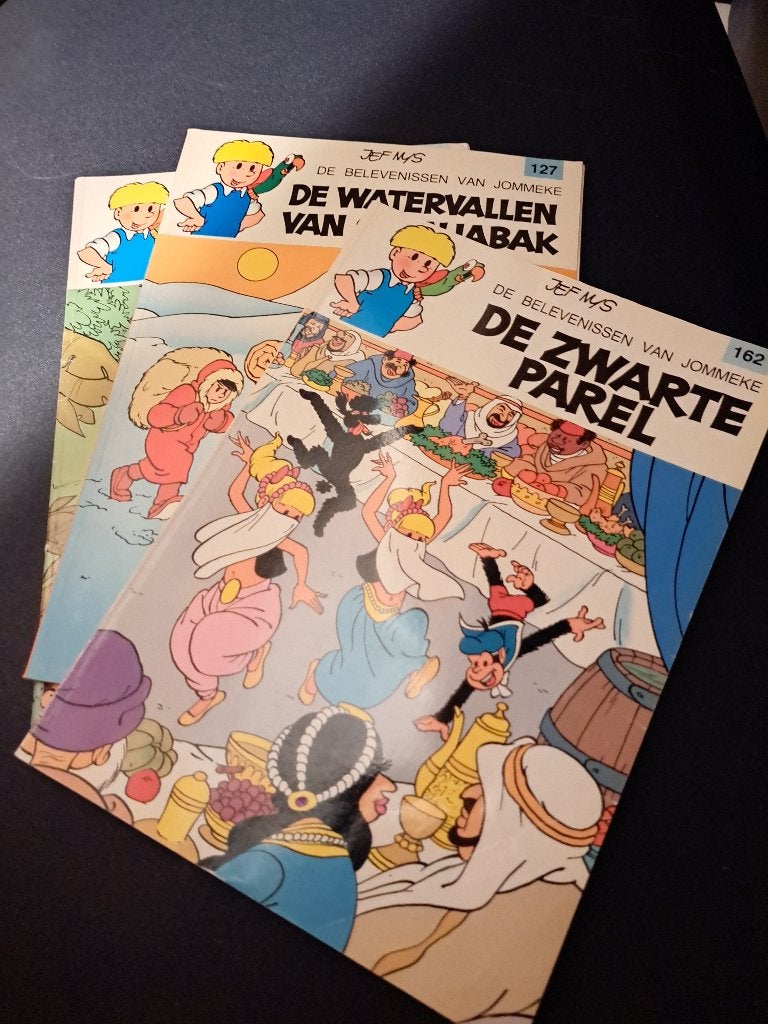 Strips Jommeke, Meerdere stripboeken, Ophalen of Verzenden, Gelezen, Jef Nys.