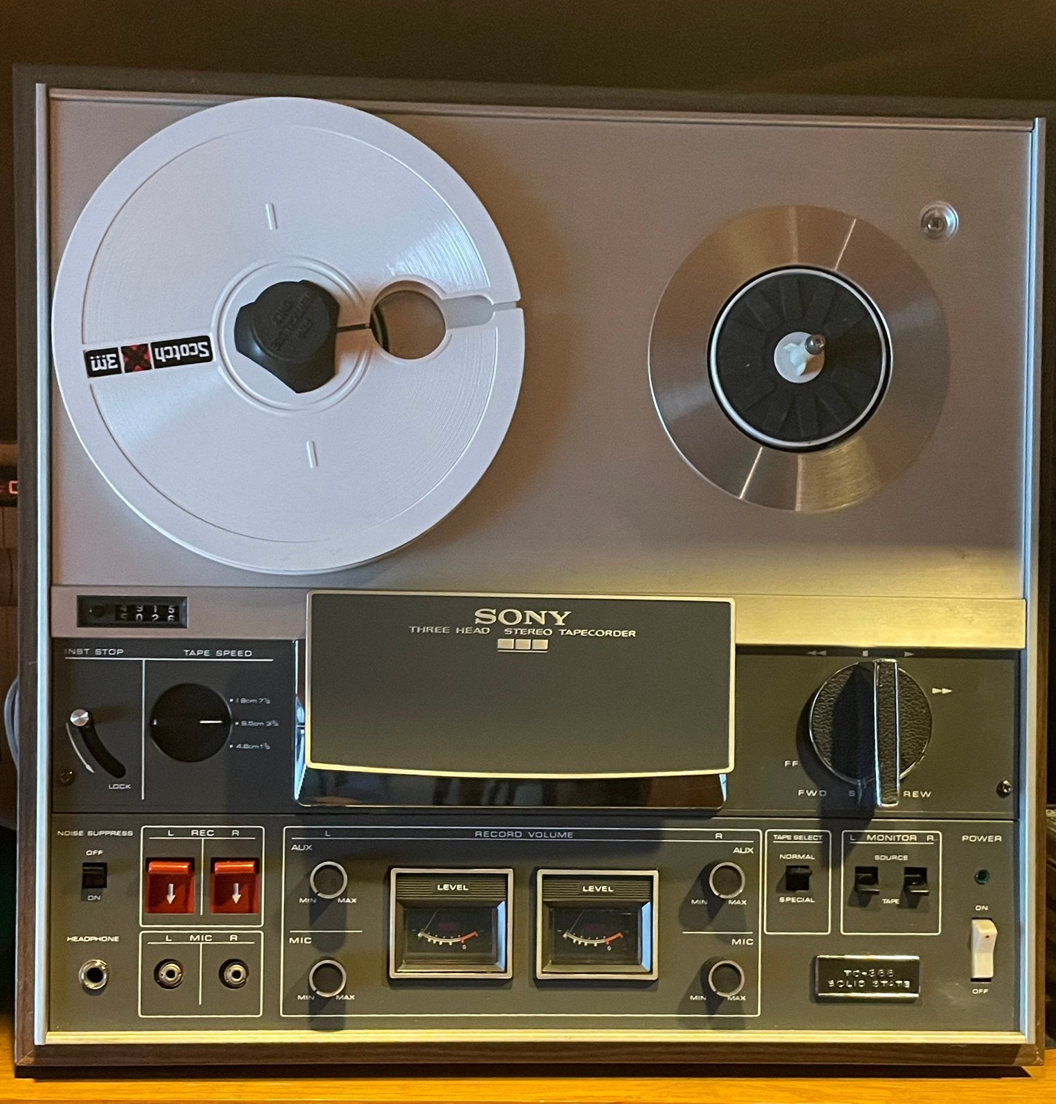 Originele Sony TC-366 Stereo Bandopnemer – Analoge Sound!, Enlèvement, Magnétophone