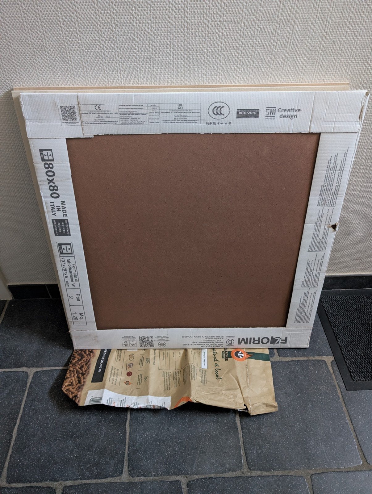 keramische tegels 80-80 gratis, Huis en Inrichting, Woonaccessoires | Memoborden, Ophalen, Nieuw