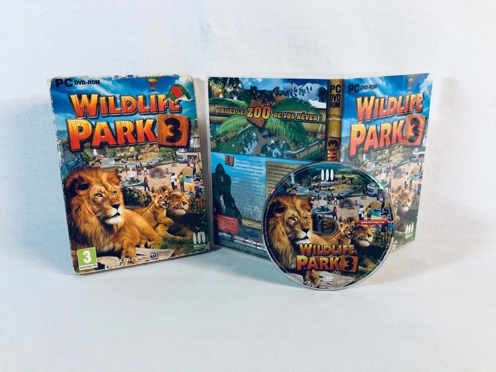 Wildlife Park 3 Slipcover Edition PC FR volledige game, Games en Spelcomputers, Gebruikt, Verzenden, Overige genres, 1 speler