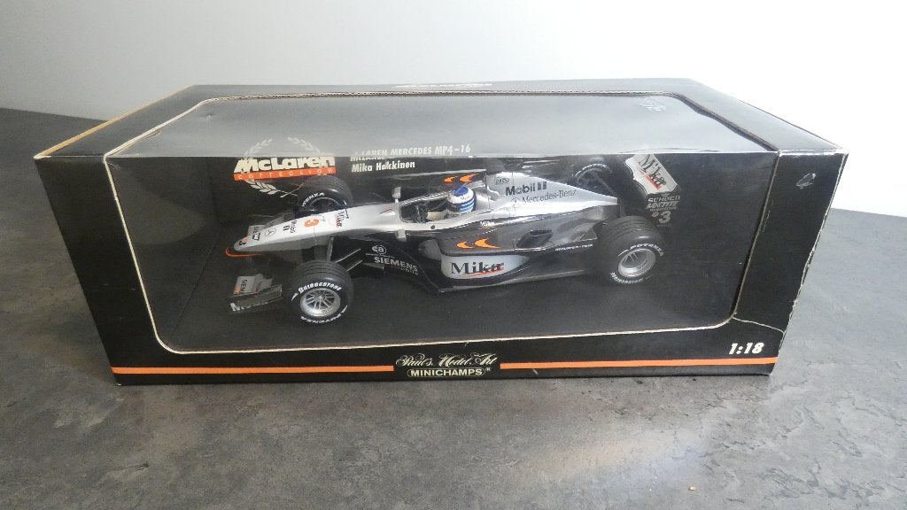 McLaren Mercedes MP4/16 M. Hakkinen 2001 [2020], Verzamelen, Automerken, Motoren en Formule 1, Ophalen of Verzenden