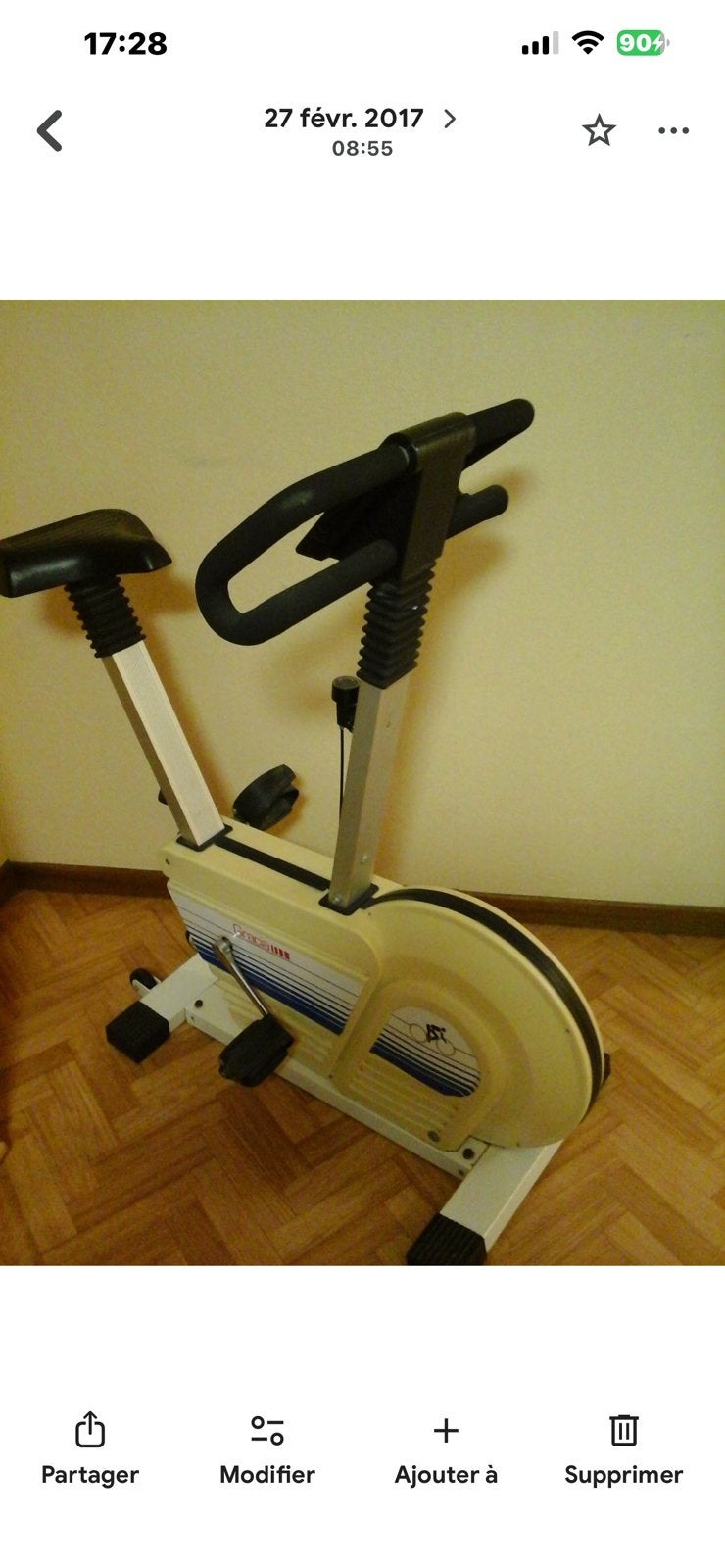 Vélo appartement, Enlèvement, Utilisé