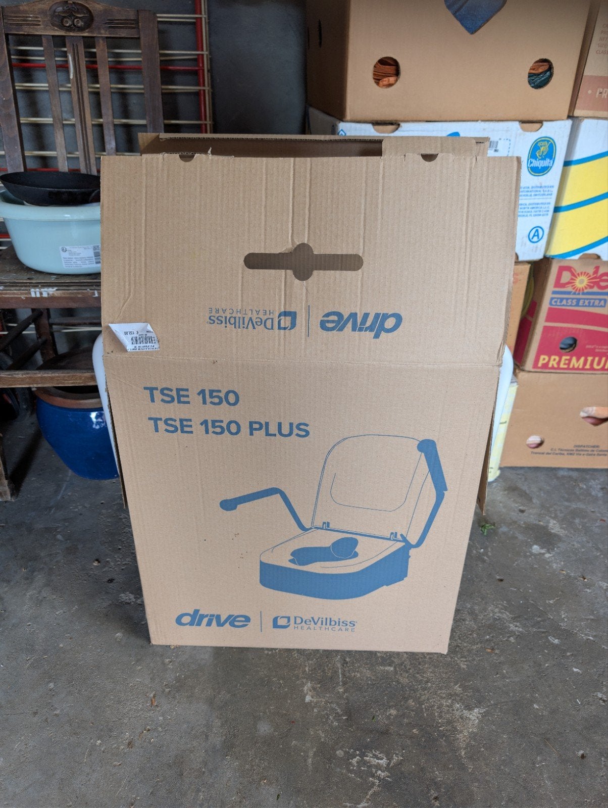 Toilet verhoger met handvatten  prijs 50€, Ophalen