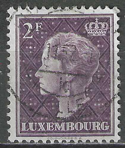 Luxemburg 1948-1953 - Yvert 421 - Charlotte  (ST), Verzenden, Luxemburg, Gestempeld