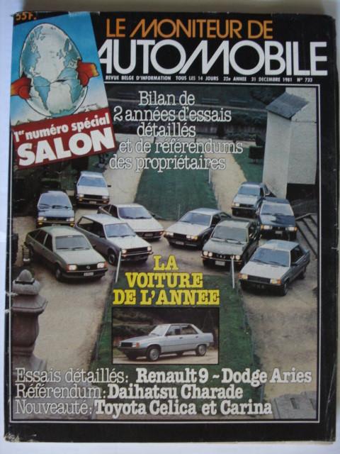 Le Moniteur de l'Automobile 733, Envoi, Utilisé, Général
