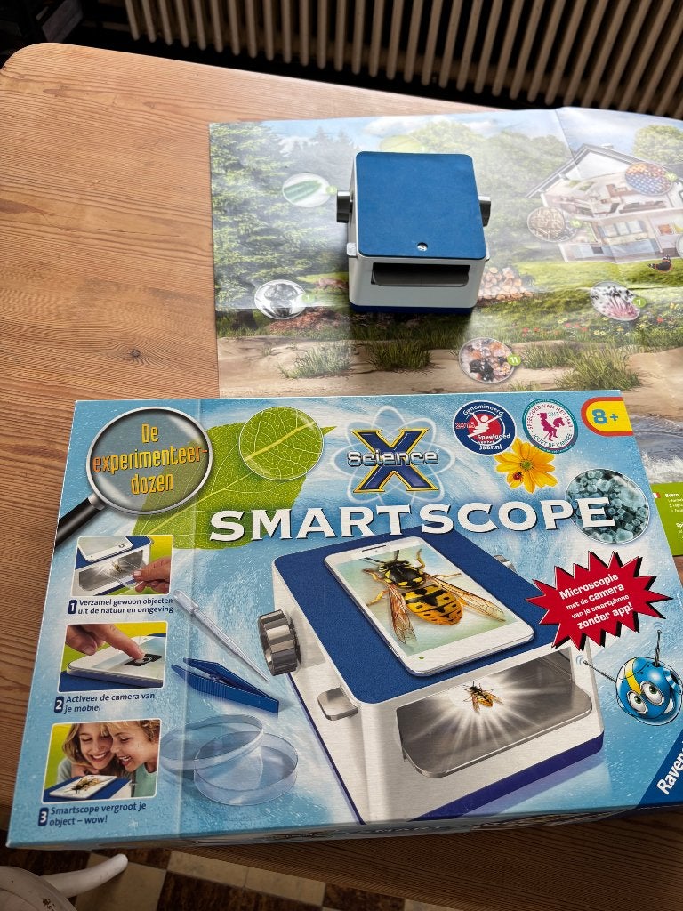 Microscoop kinderen, Ophalen, Gebruikt