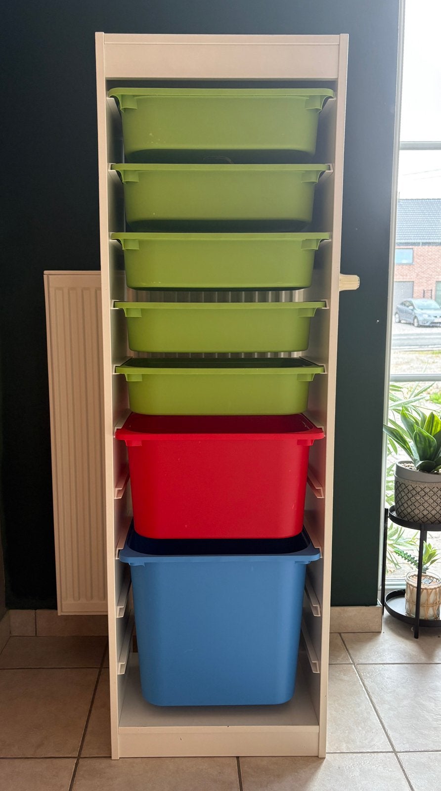 Meuble IKEA / Trofast (7 bacs) - 50€, Enlèvement ou Envoi, Comme neuf