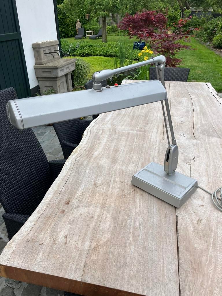Vintage Dazor fixture floating bureaulamp nr 2324 jaren’60, Ophalen of Verzenden, Gebruikt