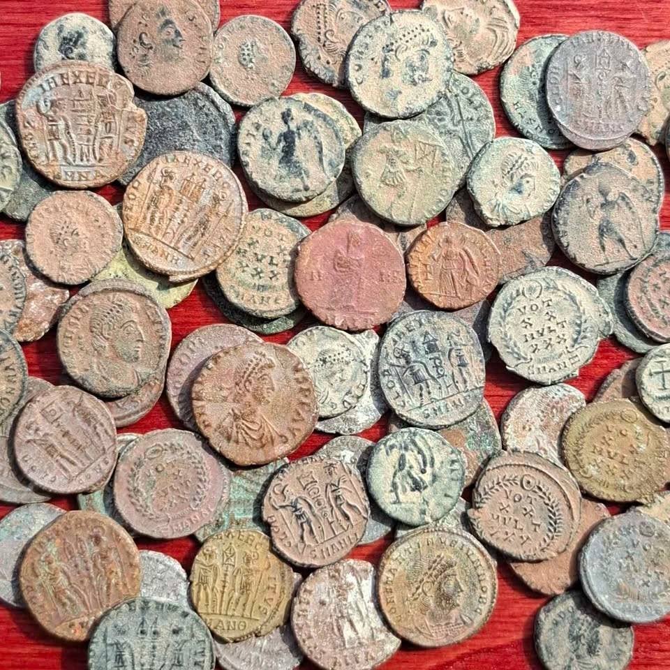 100x Romeinse Rijk munten lot, Ophalen of Verzenden, Overige landen, Setje