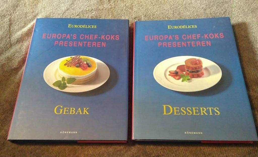 europa's chef koks presenteren gebak en desserts, Boeken, Ophalen of Verzenden, Europa