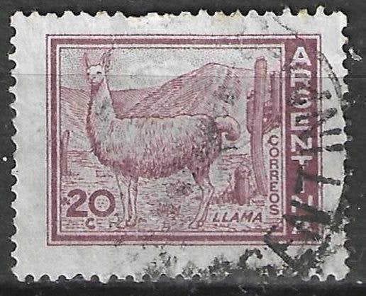 Argentinie 1959/1962 - Yvert 602A - Lama (ST), Verzenden, Gestempeld