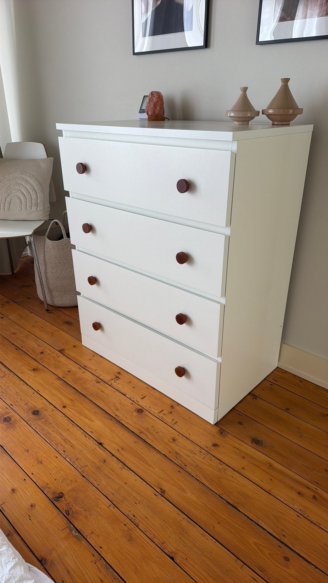Dressoir ikea malm, Huis en Inrichting, 3 of 4 laden, Ophalen, Gebruikt