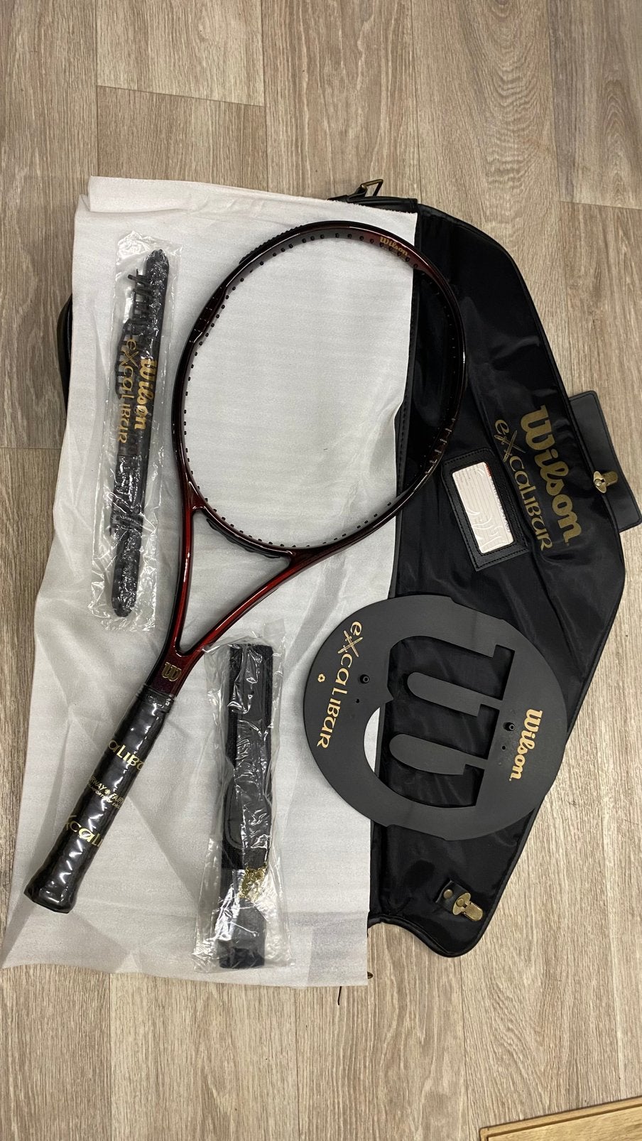 Exclusive Original Wilson Excalibur racket 1993 / 1998), Sport en Fitness, Tennis, Ophalen, Nieuw, Wilson, Racket