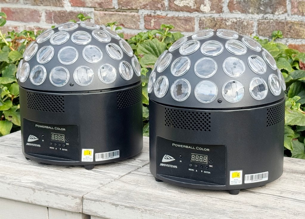 2x JBSYSTEMS Powerball Color Set, Muziek en Instrumenten, Ophalen, Zo goed als nieuw, Geluidgestuurd