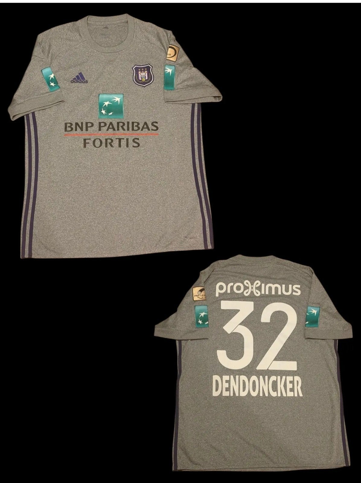 Match worn Anderlecht shirt matchworn RSCA, Sport en Fitness, Ophalen of Verzenden