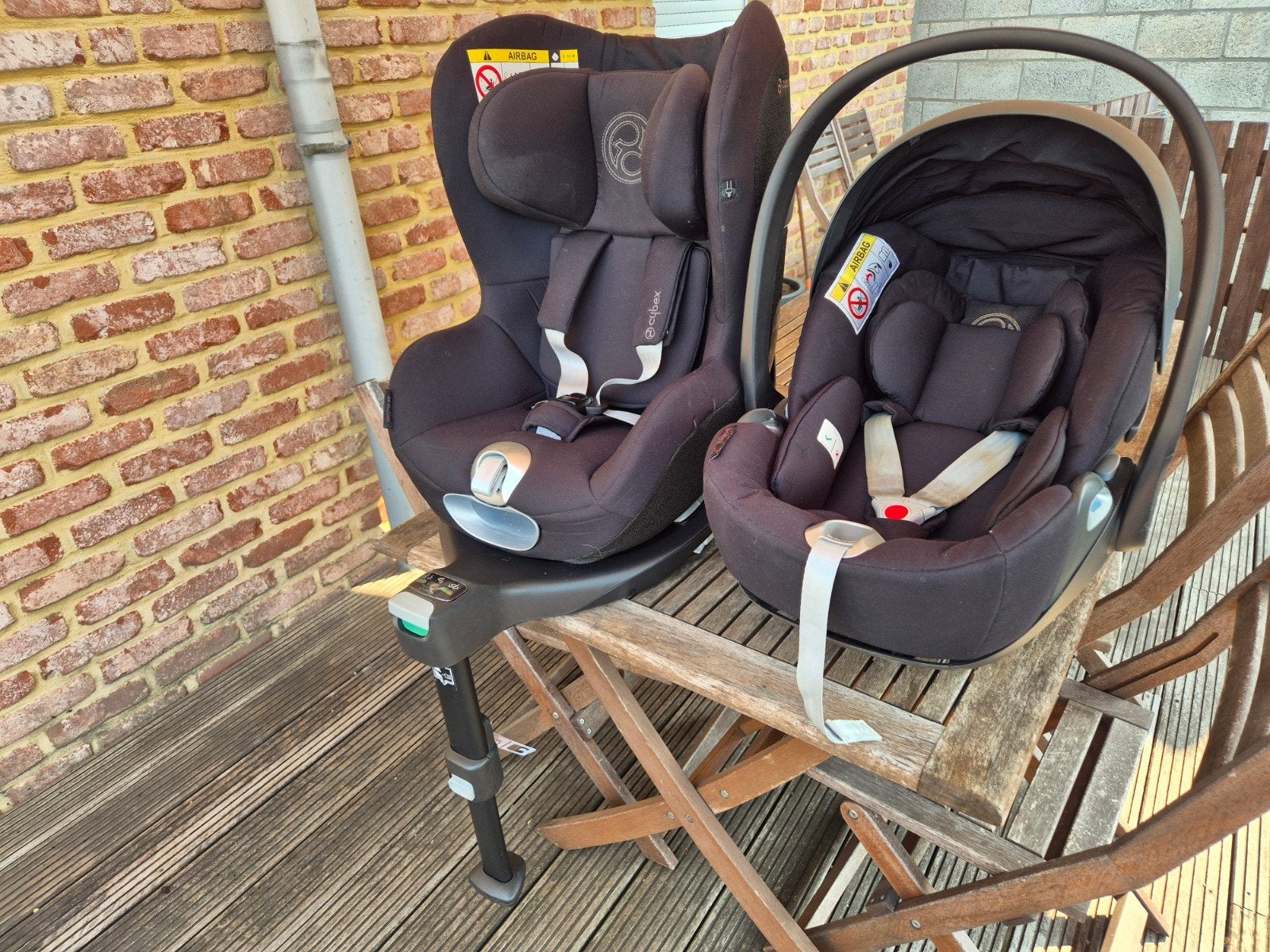 siege auto, maxi cosi cybex et base z rotative, Enfants & Bébés