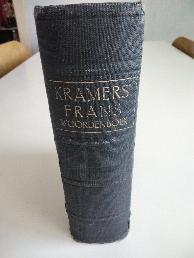 Dictionnaire KRAMERS'-WOORDENBOEK/Néerlandais-Français/1950, Enlèvement ou Envoi, Néerlandais, Kramers, KRAMERS