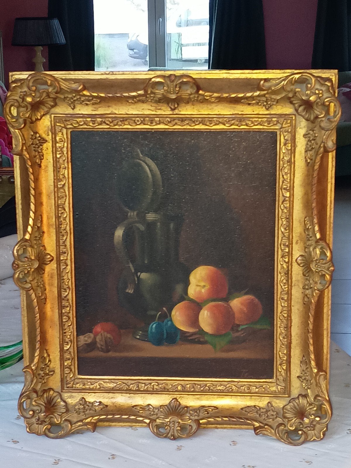 Prachtig Klassiek Stilleven (ca. 1890-1920) – Olieverf op pa, Paneel, Stilleven, Ophalen of Verzenden, Olieverf