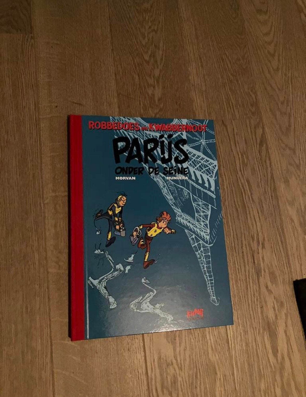 Grote luxe khani Robbedoes- Parijs onder de seine, Ophalen of Verzenden