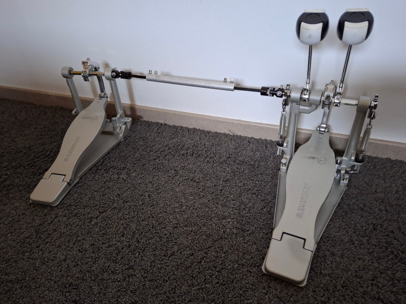 Dubbele pedaal Drum-Tec direct drive, Ophalen, Zo goed als nieuw