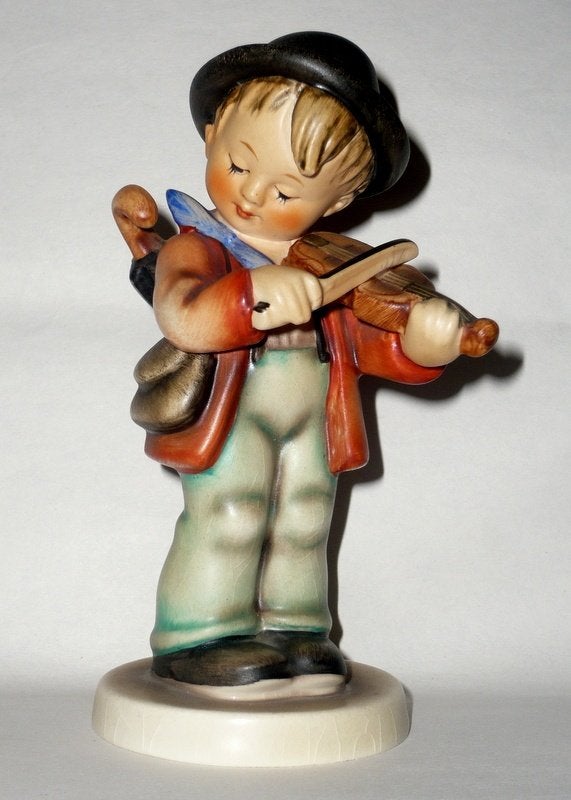 HUMMEL MOD. 4 DE KLEINE VIOOLSPELER (GEIGERLEIN) CA 1960, Antiek en Kunst, Ophalen of Verzenden