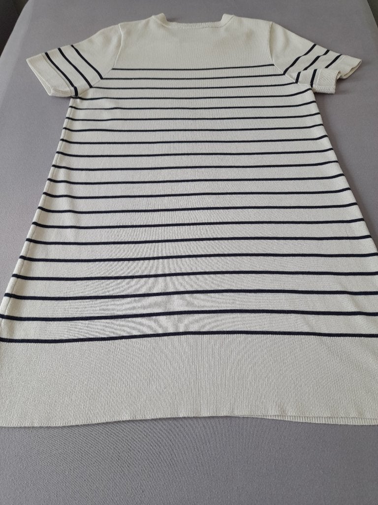 magnifique robe rayée Zara, Vêtements | Femmes, Taille 42/44 (L), Enlèvement ou Envoi, Comme neuf, Bleu