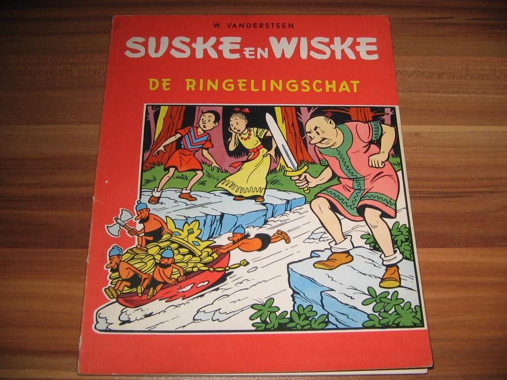 Suske en Wiske nr 7 : De Ringelingschat 1 DRUK, Boeken, Stripverhalen, Eén stripboek, Ophalen of Verzenden, Willy Vandersteen