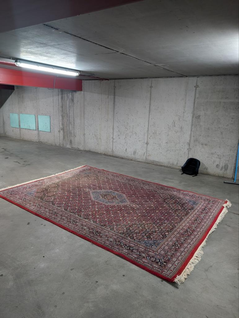 Groot tapijt 248x354cm, Enlèvement, Rouge