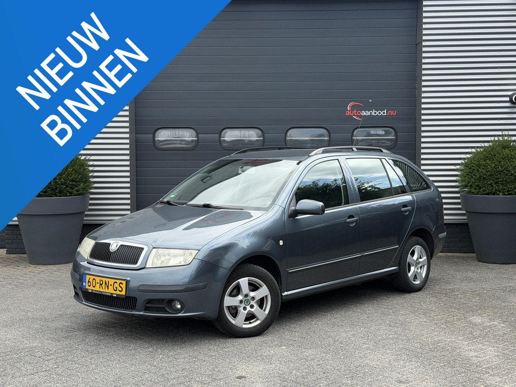 Skoda Fabia Combi 1.4-16V Elegance | Airco | Elektrische Ram, Voorwielaandrijving, 4 cilinders, 1070 kg, 5 deurs