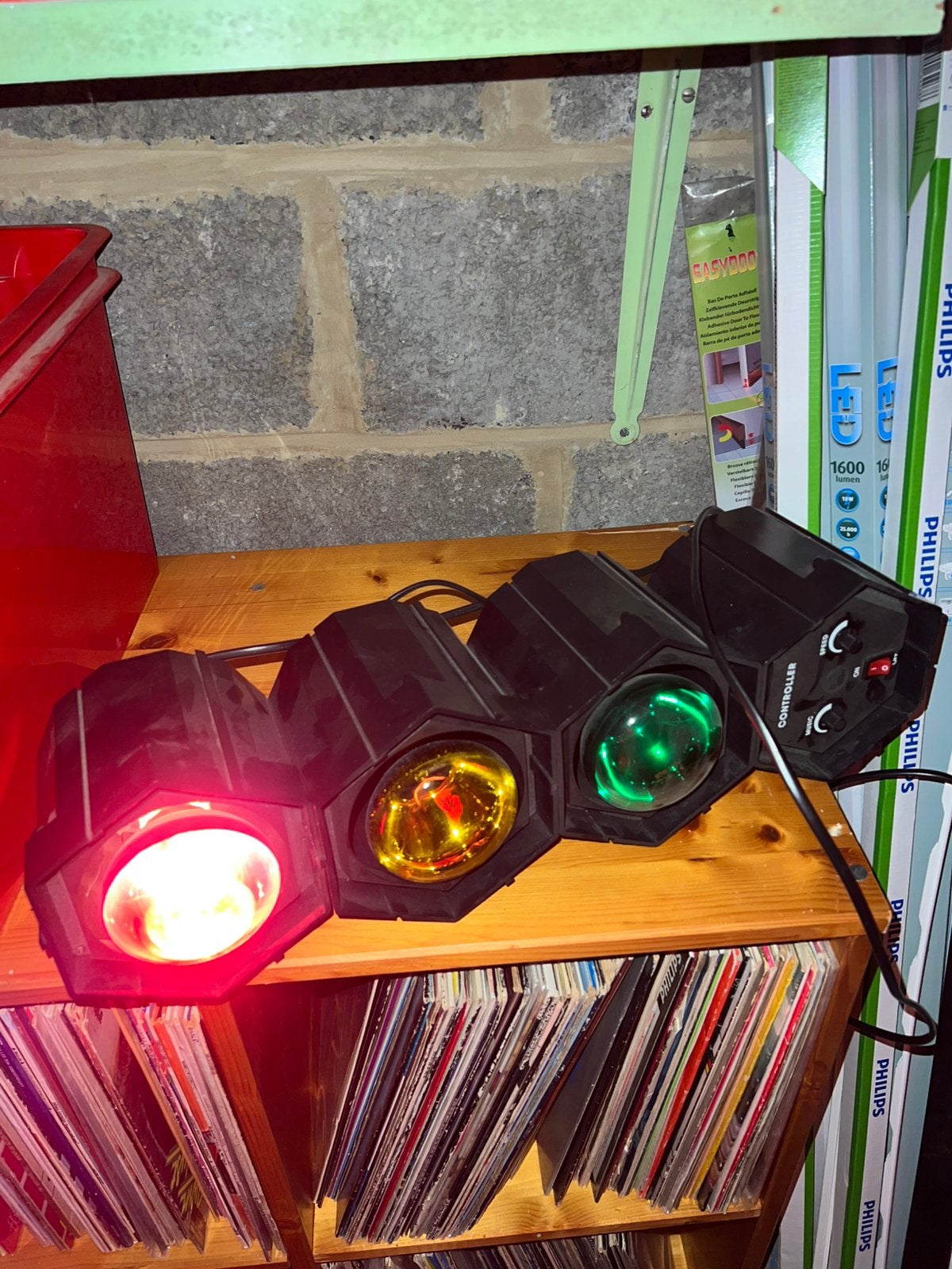 Disco verlichting, Muziek en Instrumenten, Ophalen, Zo goed als nieuw