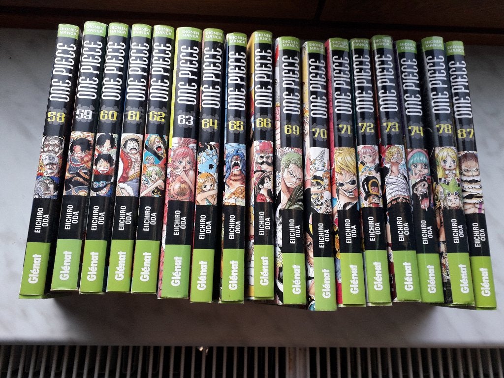 Manga One Piece (Lot de 76 tomes), Livres, BD, Comme neuf, Enlèvement