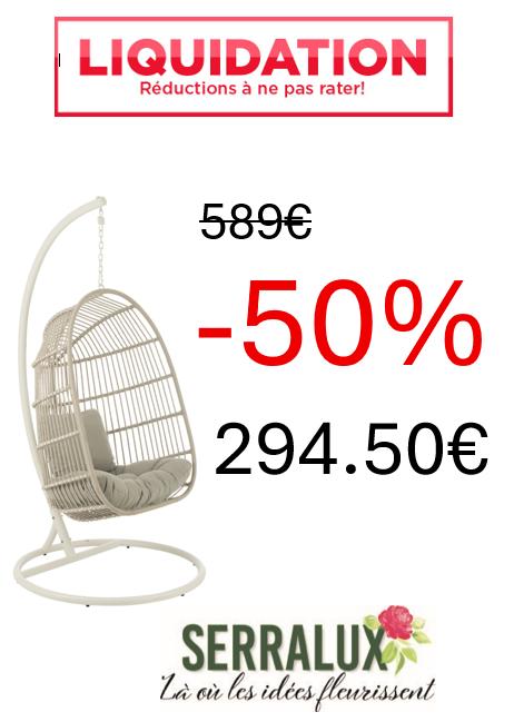 Siège suspendu, Enlèvement, Neuf, Métal