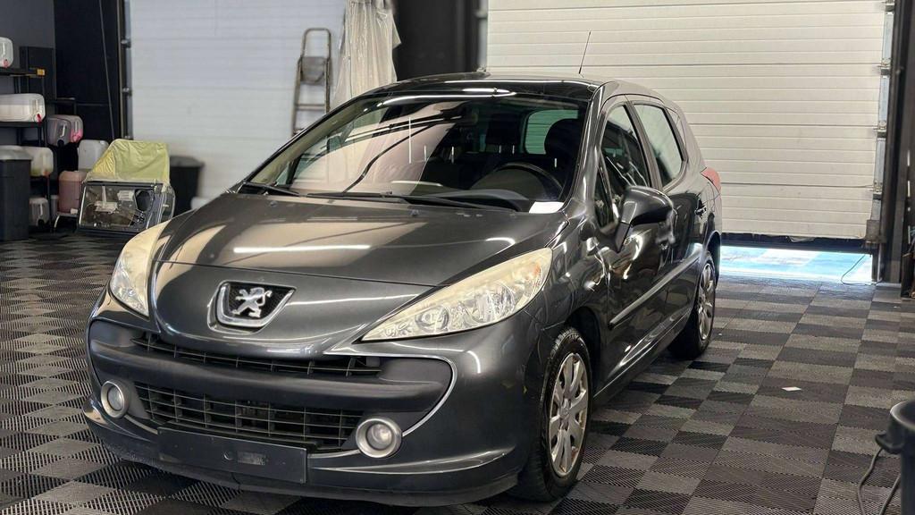 Peugeot 207 2008 benzine 113850km manueel, Gebruikt, Climate control, 4 cilinders, Bedrijf