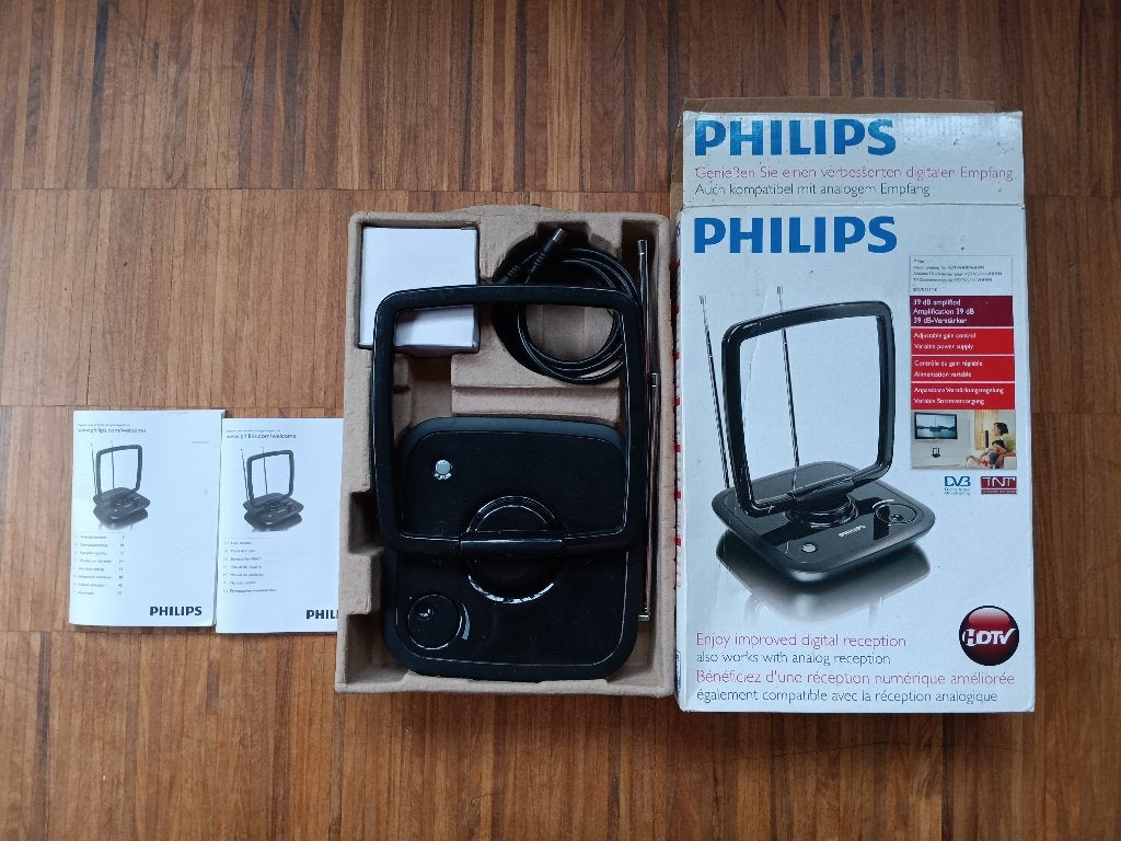 Philips SDV5120 - Digitale TV-antenne, Telecommunicatie, Antennes en Masten, Zo goed als nieuw, Antenne, Ophalen of Verzenden