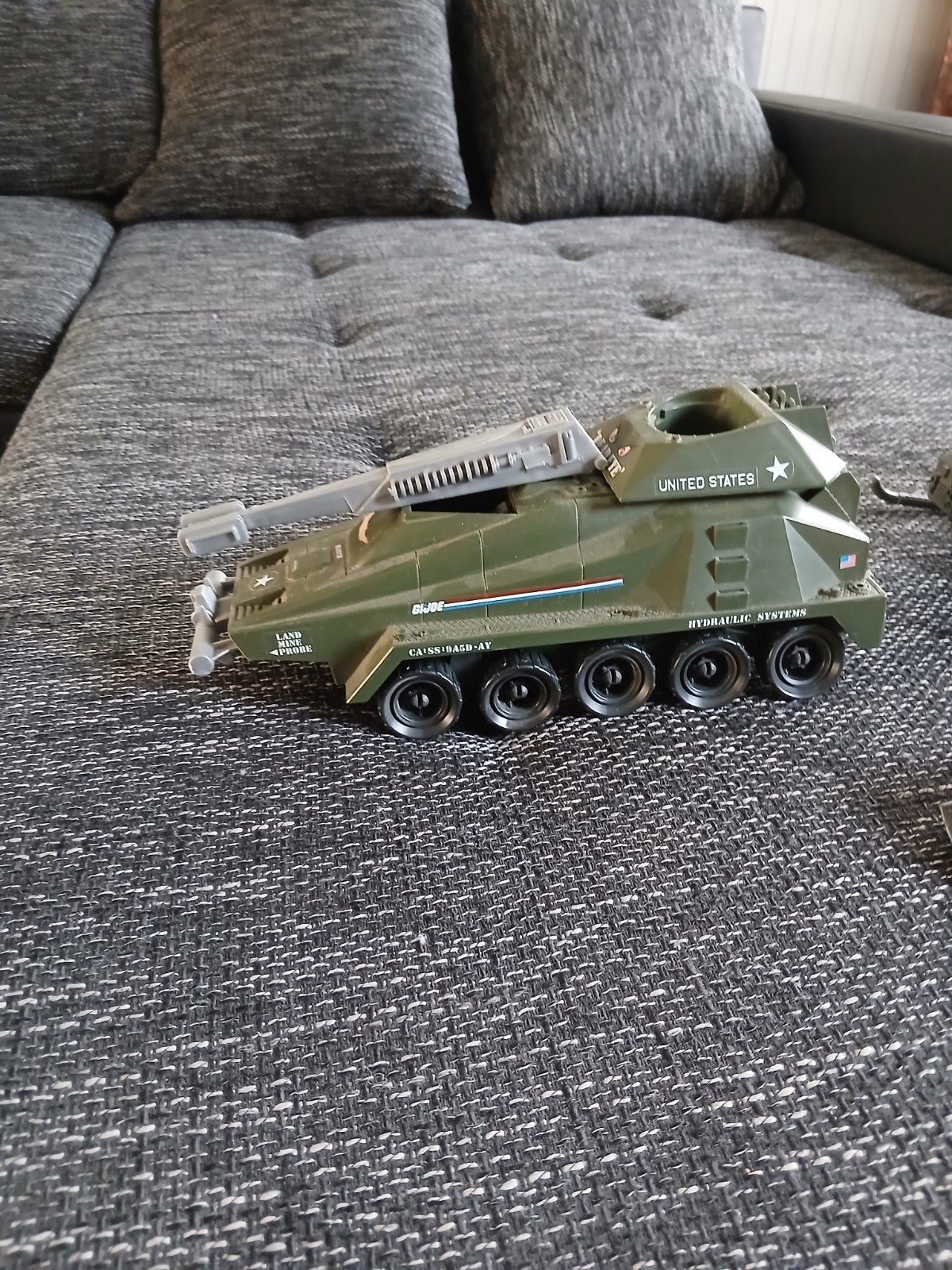 Gi Joe voertuig persuador tank ( vintage speelgoed), Ophalen