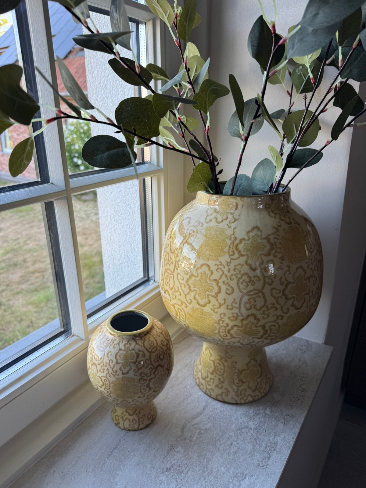 2 superbes vases de la marque Sia, Huis en Inrichting, Woonaccessoires | Vazen, Ophalen, Zo goed als nieuw