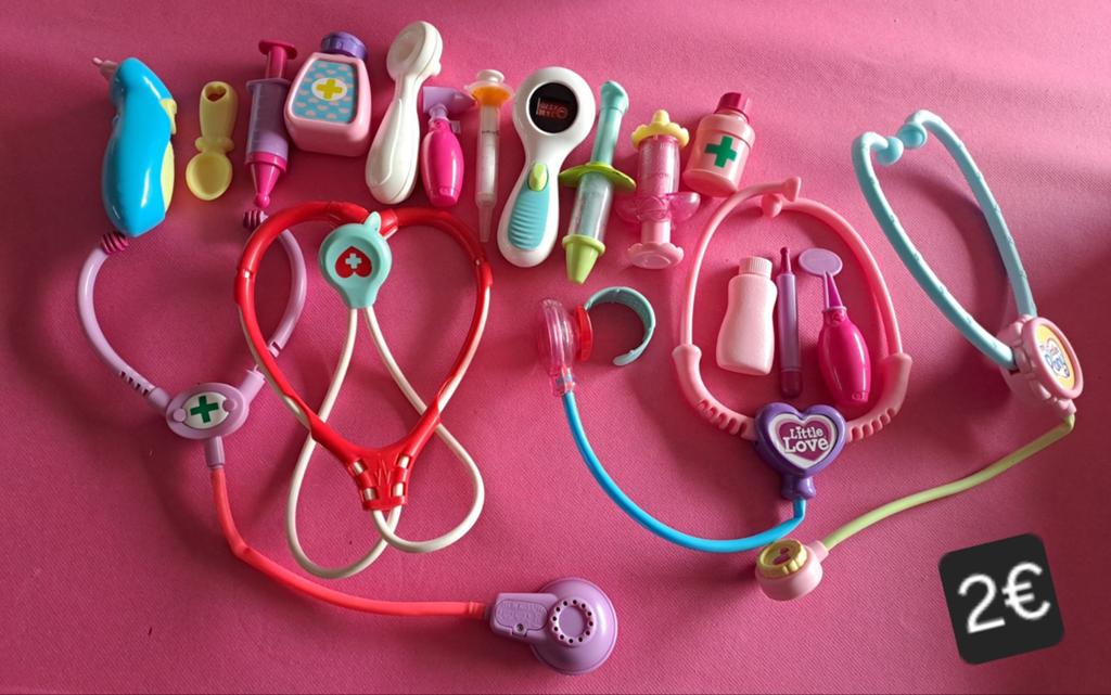Speelgoed dokters spulletjes, Ophalen