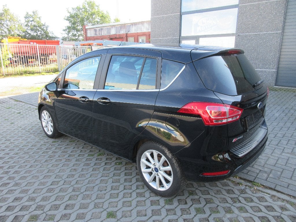 Ford B-Max 1.0 Ecoboost  Benz. Titanium 11/2017  84000Km, Voorwielaandrijving, Zwart, Bedrijf, 5 deurs