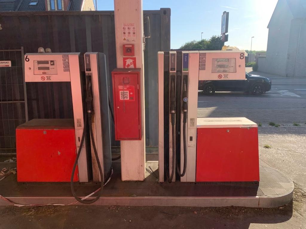 BRANDSTOF POMPEN, Ophalen, Gebruikt