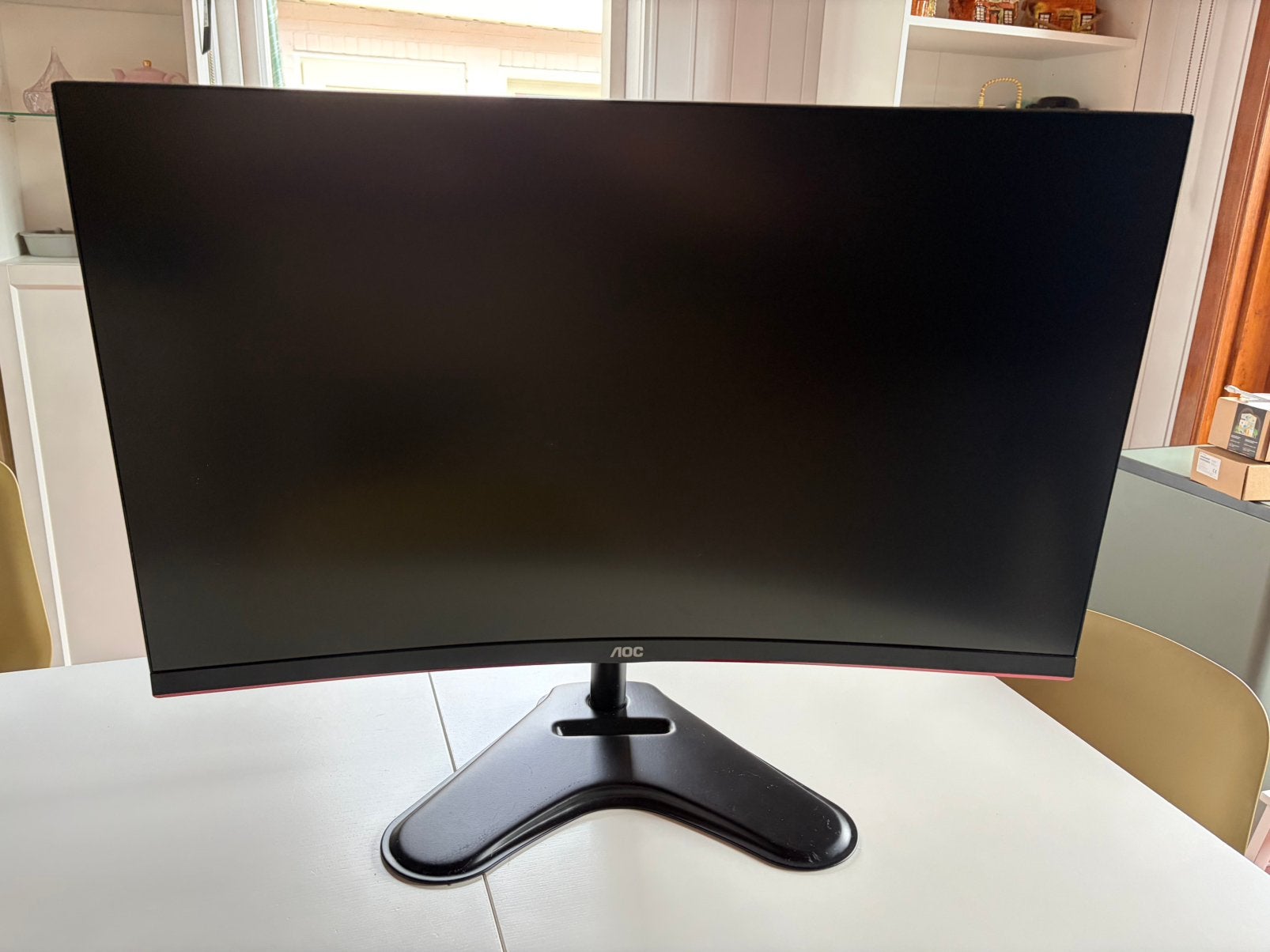 AOC 32 inch 240hz curved gaming monitor, Computers en Software, VA, Minder dan 1 ms, Zo goed als nieuw, 201 Hz of meer
