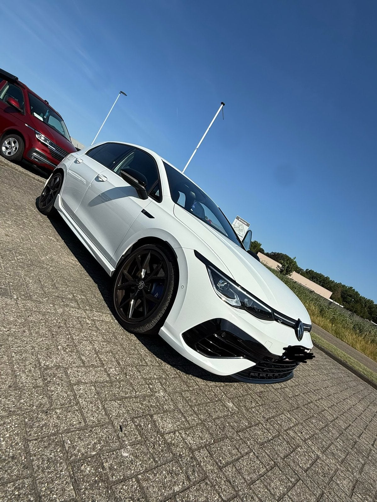 Volkswagen golf 8 r lichte vracht!!, Autos, Euro 6, 2 places, Entretenue par le concessionnaire, Bleu