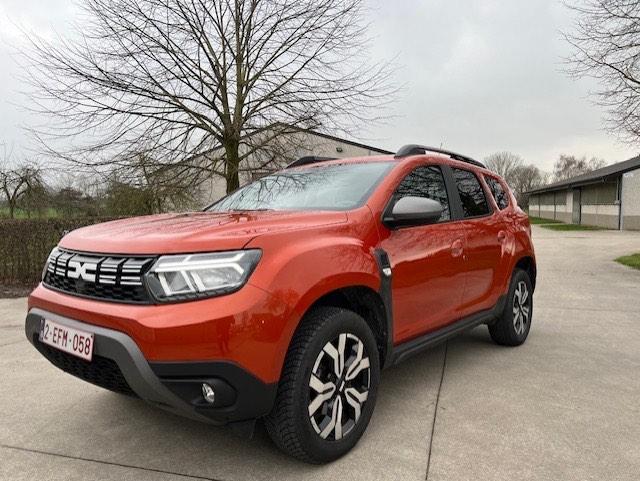 Dacia Duster 1.0 benzine + LPG MET 74.000km EN navi, Auto's, Dacia, Stof, Multifunctioneel stuurwiel, Overige kleuren, Duster