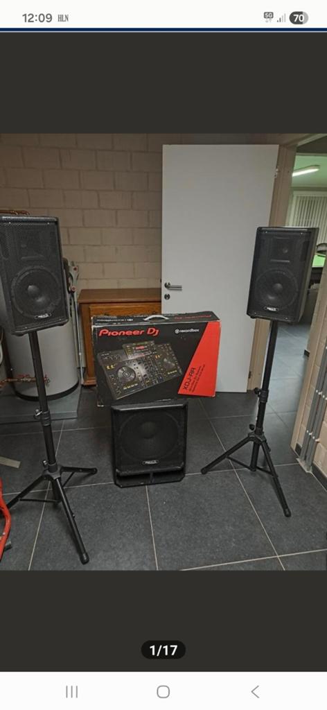 DJ installatie en mengpaneel in perfecte staat!, Enlèvement