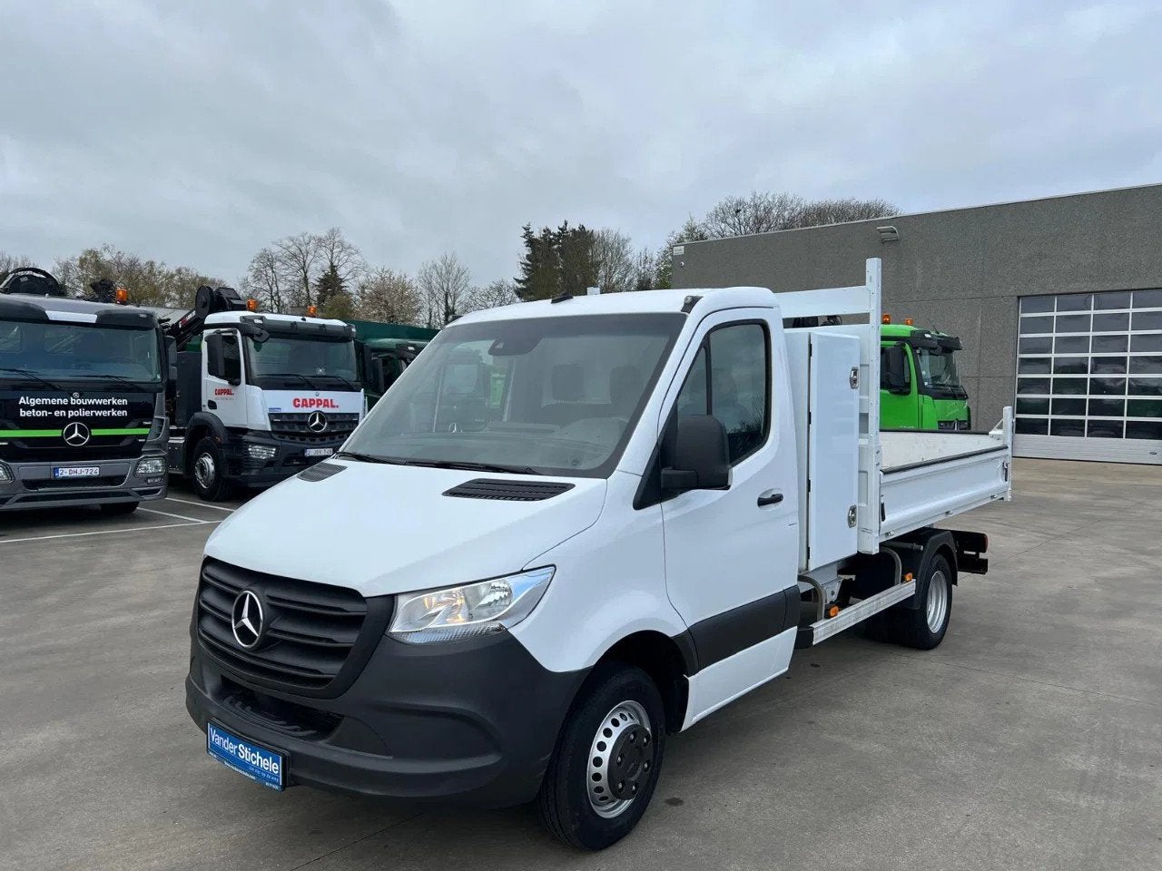 Mercedes-Benz Sprinter 514 - KIPPER - 3,5T SLEEP, Autos, Camionnettes & Utilitaires, Entreprise, Achat, Apple Carplay, Bluetooth