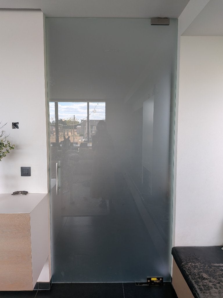 Pivoterende deuren, Doe-het-zelf en Bouw, Gebruikt, 215 cm of meer, Binnendeur, Glas