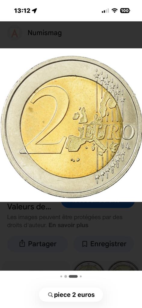 Set van 2 euromunten, Ophalen, 2 euro