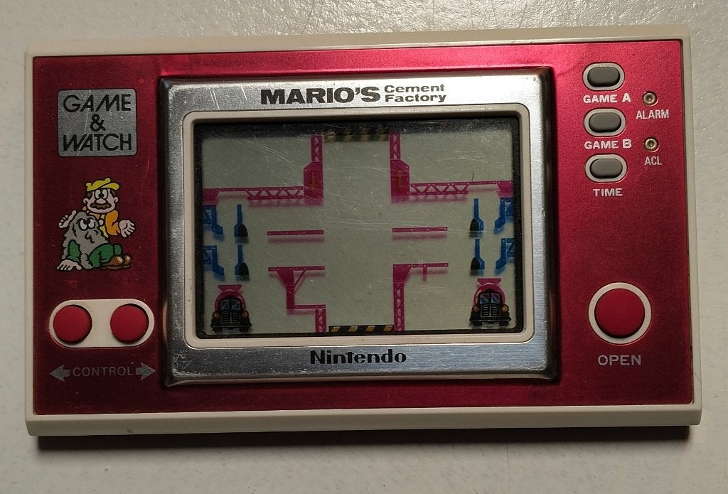 Nintendo Mario cement factory, Consoles de jeu & Jeux vidéo, Consoles de jeu | Nintendo Portables | Accessoires, Enlèvement, Utilisé