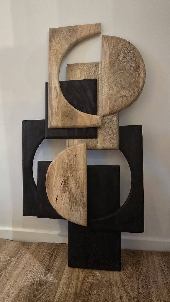Cadre mural en bois, Neuf, 58 cm, Enlèvement, Panneau mural