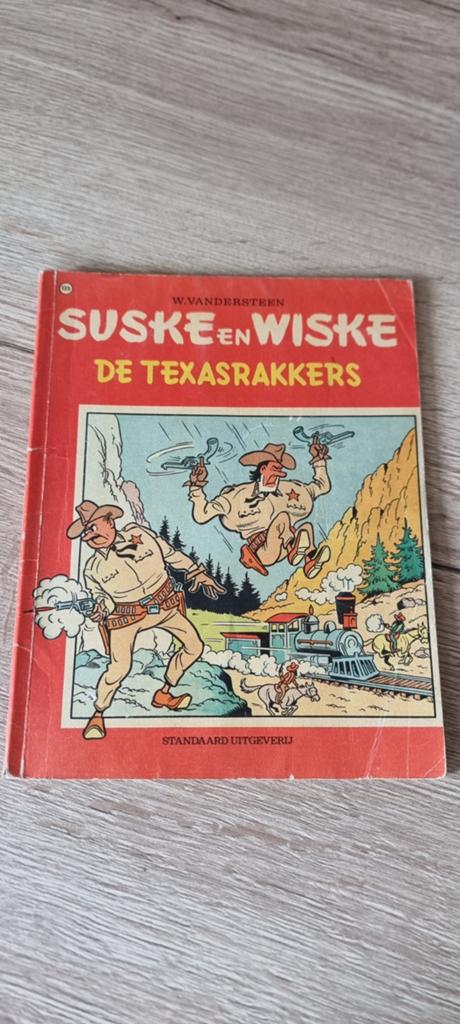Strip Suske en Wiske - 125 De texasrakkers, Eén stripboek, Ophalen of Verzenden, Gelezen, Willy Vandersteen